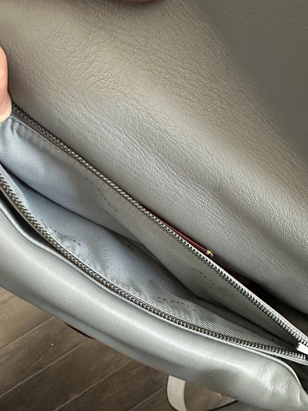 Coach Light Grey Pillow Tabby Shoulder Bag/Purse Style #L2081-C0772 - Picture 10 of 13